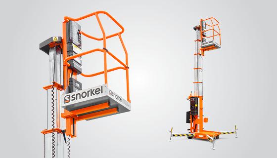 Snorkel UL25 push-around mast lift